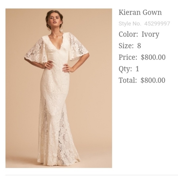 BHLDN Dresses & Skirts - BHLDN Wedding Dress